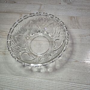 Vintage Heart Pressed Bowl